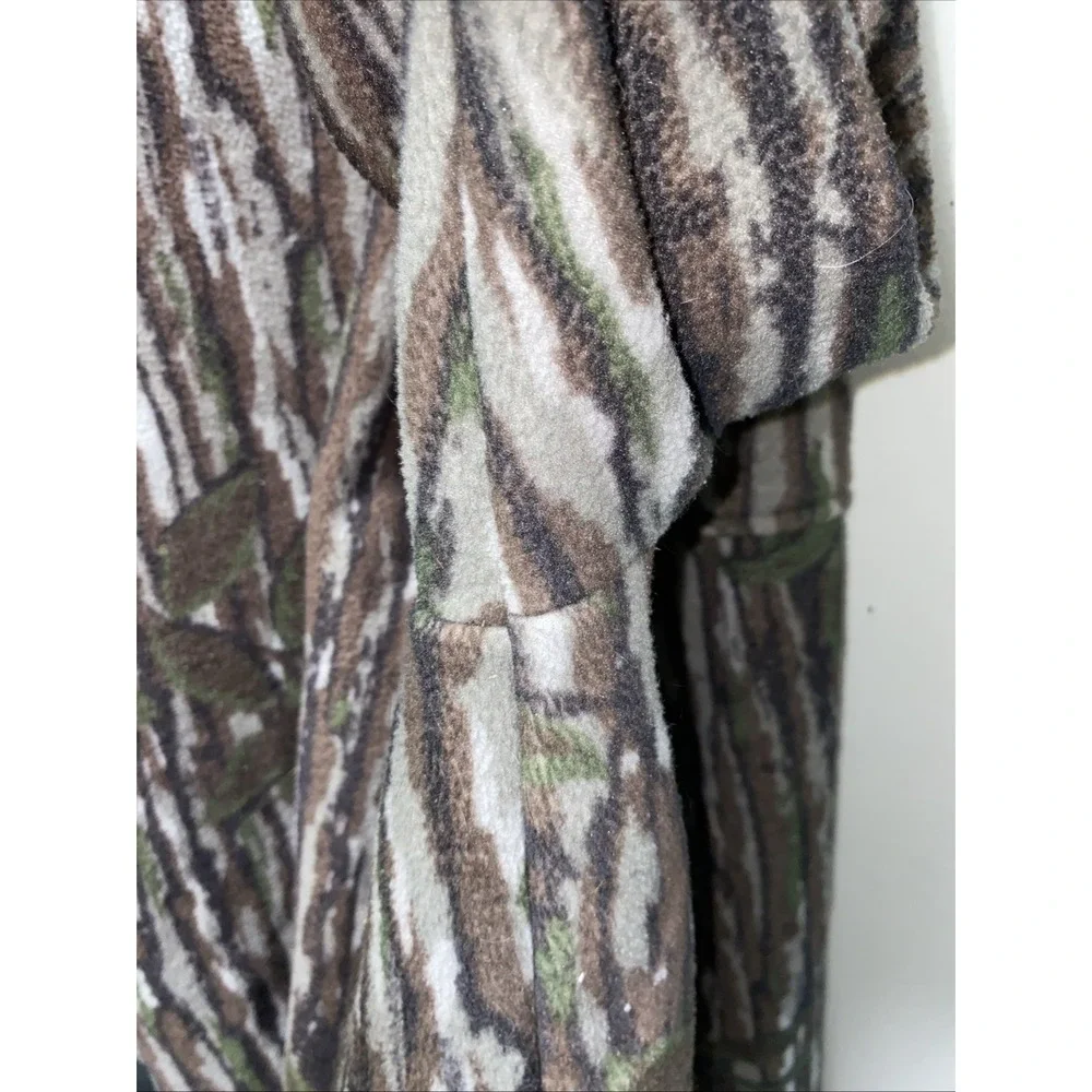 World Famous Sports Large Javket & Pants Fleece Camo Set Made In The USA Hunting